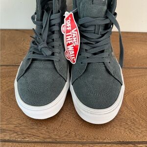 Vans Gray High-Top Sneakers